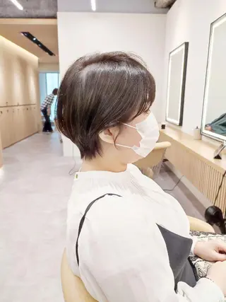 ショート 【似合わせ・レイヤー ・パーマ】海気のヘアスタイル