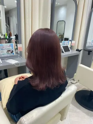 ミディアム カラー mako︴ Euphoriaのヘアスタイル