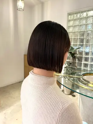 EIGHT mana 海外グレージュ🥥のヘアスタイル