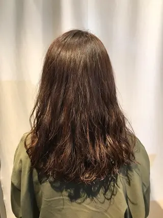 ロング パーマ 小杉輝/ショート /艶カラー✨のヘアスタイル