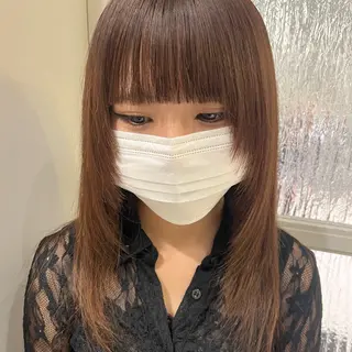 ロング 💖ブリーチ/暖色 𝐘𝐮𝐢💖のヘアスタイル