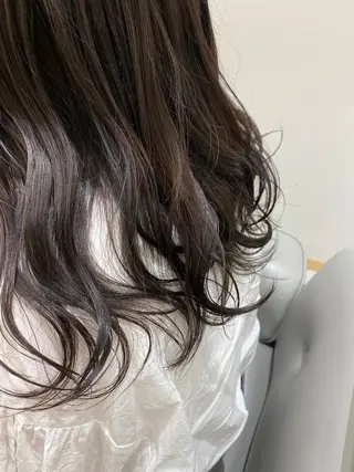 ロング カラー 韓国好き🇰🇷 美容師MIKUのヘアスタイル