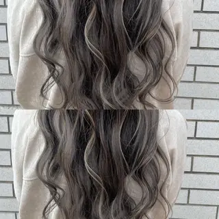 ロング カラー 低ダメージ特化🌱 佐野優斗のヘアスタイル