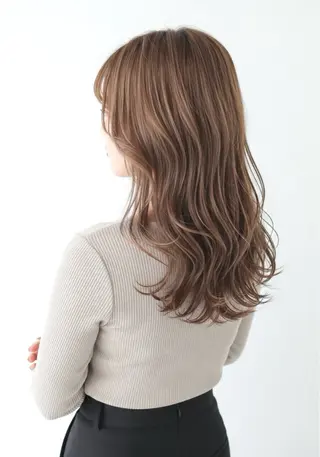 ロング 橋本 茉保のヘアスタイル