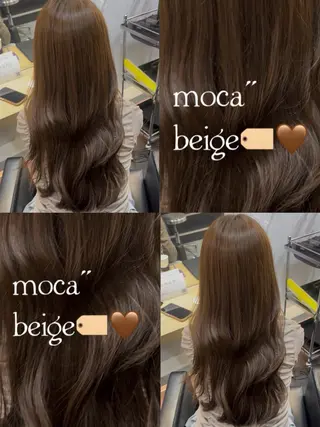 ロング カラー 菅原 胡桃のヘアスタイル