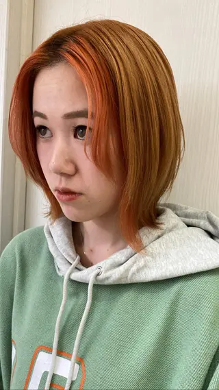 ミディアム 前橋 姫奈のヘアスタイル
