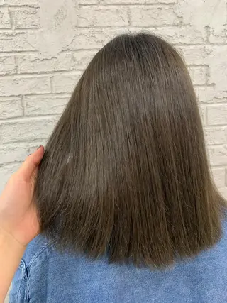 ミディアム カラー 🦄ハイトーンカラー 🦄まるおしょうのヘアスタイル