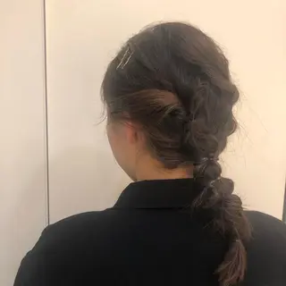 ミディアム ヘアアレンジ リリー /Men's/パーマのヘアスタイル