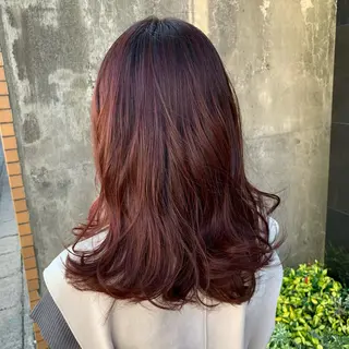 セミロング カラー Yuuki🌷名古屋 栄 カラー/ボブのヘアスタイル