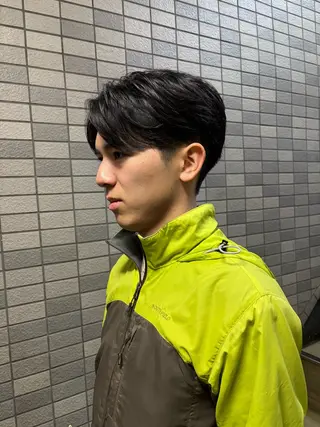 ショート パーマ メンズ 💈メンズ短髪特化 ✂︎伊藤大輝💈のヘアスタイル