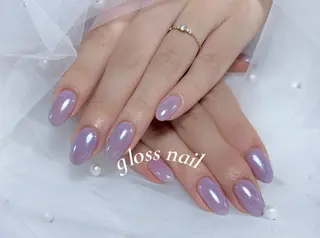 ネイル テンニン💞 gloss nailのネイルデザイン