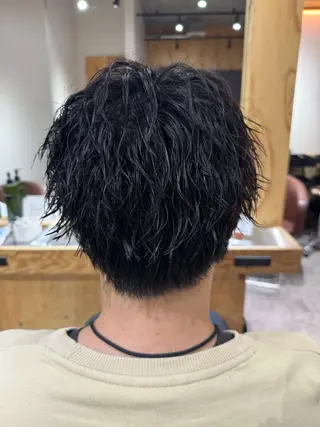 パーマ メンズ 雪音/美髪縮毛矯正 /ニュアンスパーマのヘアスタイル