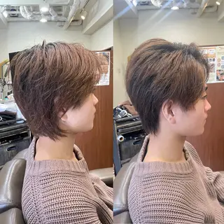 ショート メンズ 💈トレサンパ 💈金山駅✂︎愛実のヘアスタイル