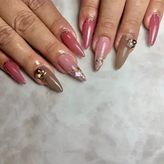 ネイル NAILSALON en+沖縄市美原のネイルデザイン