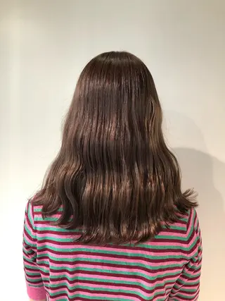 セミロング カラー 🦋美髪/エクステ 🦋アベイクミのヘアスタイル