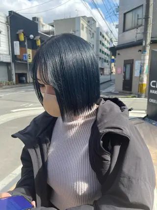 ショート SEAM アキホのヘアスタイル