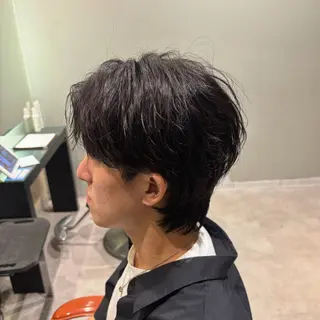 ミディアム メンズ メンズ特化／韓国風 /江戸谷大晴のヘアスタイル