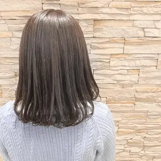 セミロング 🌿アロマヘアルーム 横浜店✂︎のヘアスタイル