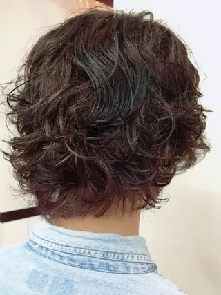 ショート カラー パーマ 清水 美里のエステ・リラクイメージ