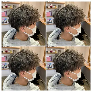 パーマ メンズ 💎髪質改善/艶髪 荻原💎のヘアスタイル