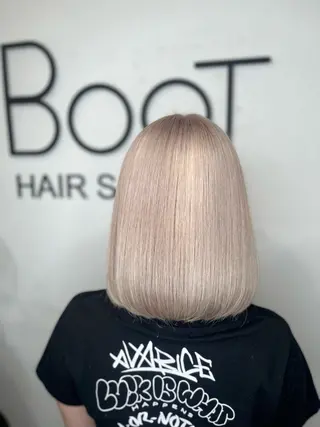 ミディアム カラー DEST ゆりかのヘアスタイル