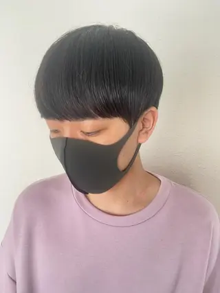 ショート カラー パーマ ヘアアレンジ メンズ キッズ ネイル マツエク・マツパ 久木原 ゆりのヘアスタイル