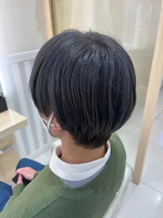 ショート メンズ 田中 瑞妃のヘアスタイル