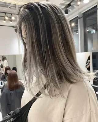 ロング カラー ヘアアレンジ 阿部 圭悟のヘアスタイル
