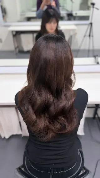 ロング カラーモデル /RURI🩶のヘアスタイル