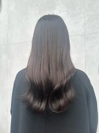 ロング カラー 横浜／🐈‍⬛ haru🐈‍⬛🎀のヘアスタイル