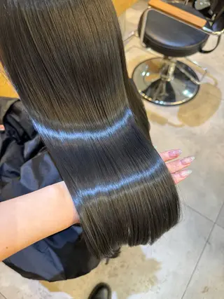 ロング カラー 渋谷で叶う美髪❤ ◎NATSUKI🤍のヘアスタイル