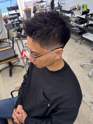 ショート メンズ メンズ専門サロン wokeのヘアスタイル
