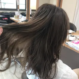 ロング カラー Lien 深井店のヘアスタイル