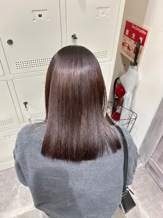 セミロング ayari🌸西梅田 カットモデル募集中✨のヘアスタイル