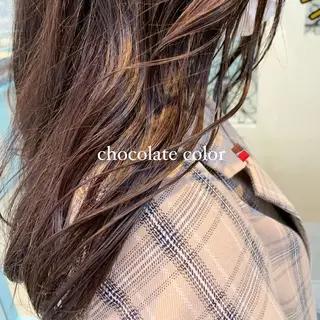 ロング やざき ちかのヘアスタイル