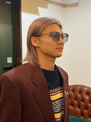 ミディアム HARUTA /FLORIAN田原のヘアスタイル