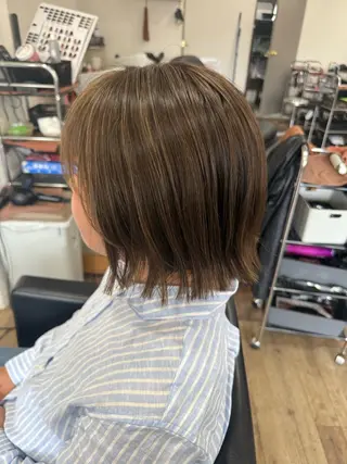 カラー ナチュラルな仕上がり 🫧💜nakanoのヘアスタイル