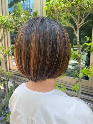 ショート 伊藤 優花のヘアスタイル