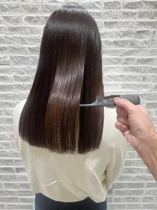 セミロング カラー MARLE 布施店のヘアスタイル