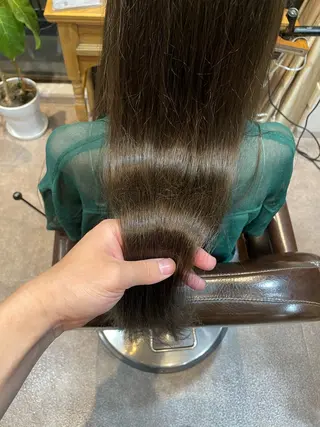 セミロング 美髪 透明感カラーSotaのヘアスタイル