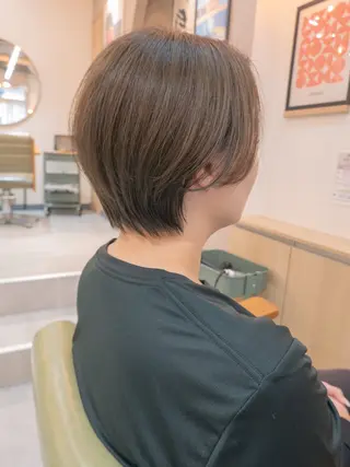 ショート 【ボブ】縮毛矯正/ 船橋駅5分/鈴木杏美のヘアスタイル