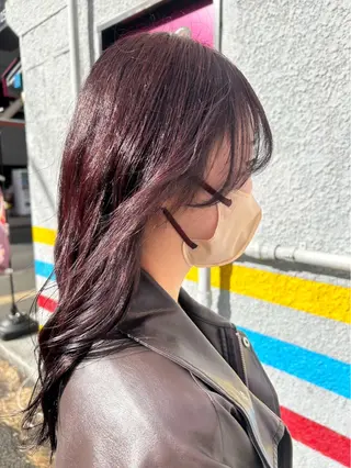 カラー 木村 七菜のヘアスタイル