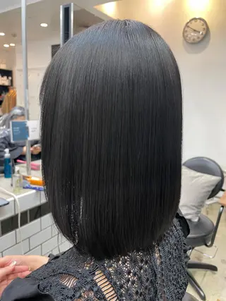 ミディアム カラー 🌈本物の髪質改善 森田涼平のヘアスタイル