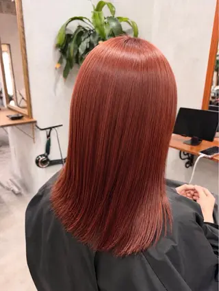 セミロング カラー C'LD Hair トモヤのヘアスタイル