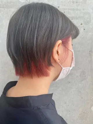 ショート カラー な つのヘアスタイル