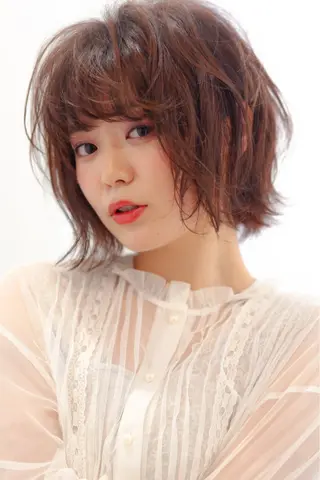 ショート カラー ♦️髪質改善縮毛矯正 美髪💍谷口克也♦️のヘアスタイル