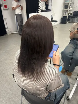 ロング カラー モテ艶🪄透明感カラ ー🦋RION🦋のヘアスタイル