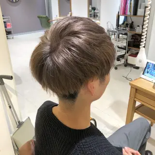 ショート カラー 過去一の柔髪ヘア 🌿einshairのヘアスタイル