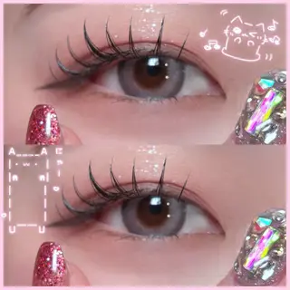 マツエク・マツパ 【北梅田パリエク】 🍓mahaのマツエク・マツパデザイン