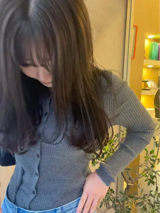 ロング カラー RIO 福岡美容師のヘアスタイル